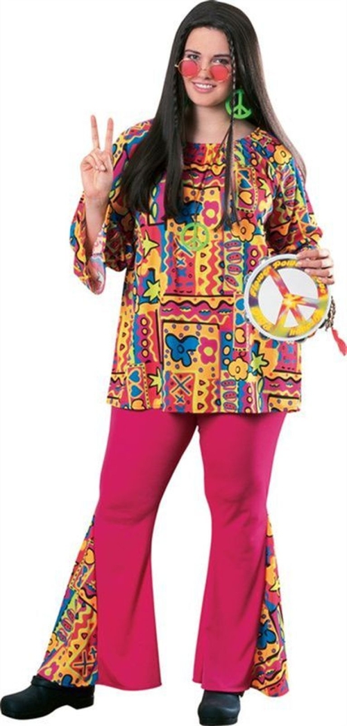 Hippie Girl Costume, Women's Halloween Costumes