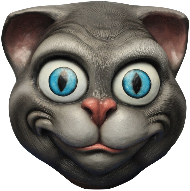 Cat Deluxe Latex Mask Screamers Costumes