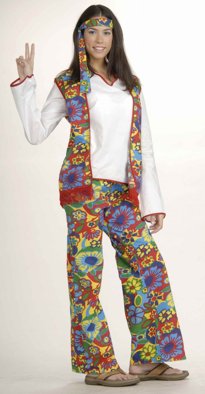 Hippie Dippie Woman 60 S 70 S Costume Screamers Costumes