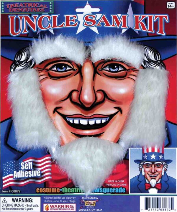 Uncle Sam Facial Hair Kit