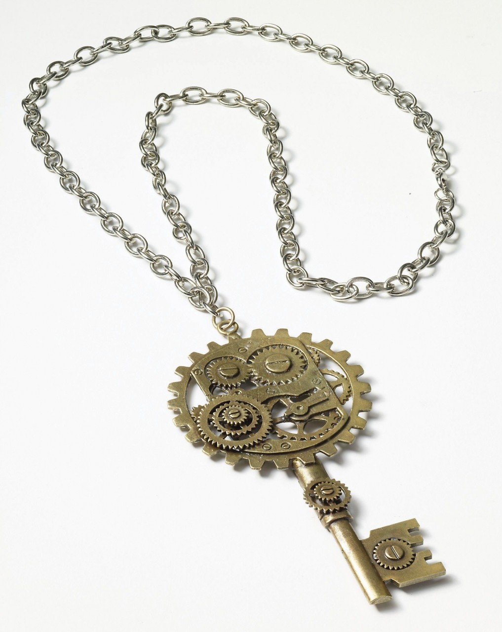 Handmade Unique Key Necklace from vintage USSR watch movement, Steampunk  Key, Gothic Key, Vintage Necklace