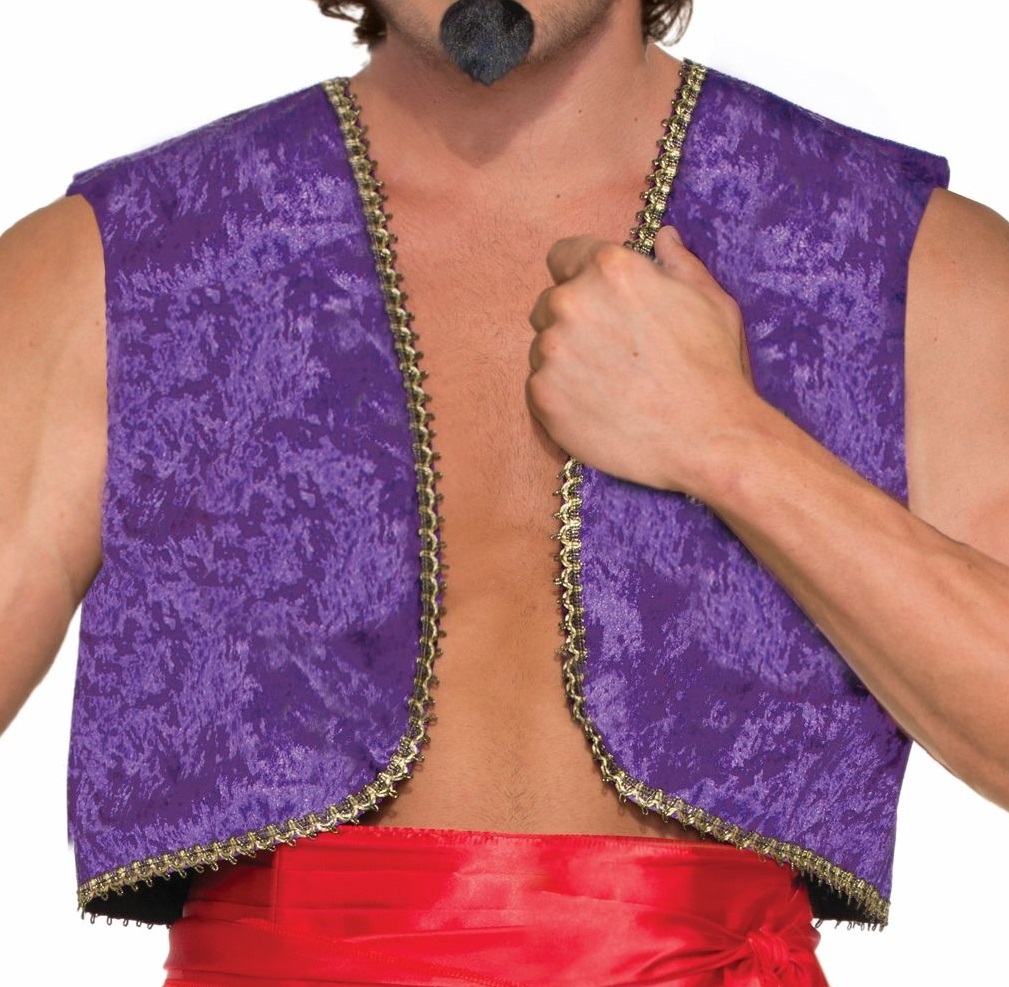 Genie Vest - Purple - Screamers Costumes