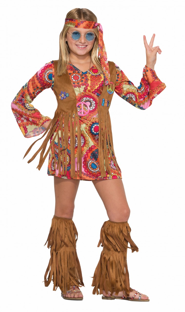 Peace Lovin Hippie Girls Costume - Screamers Costumes