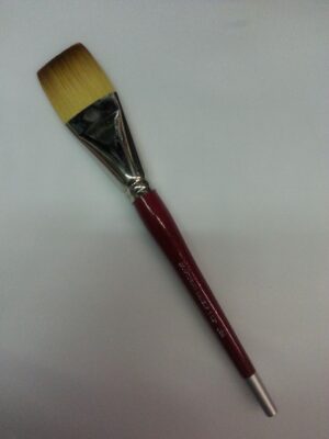 1 1/2 Inch Flat Face and Body Painting Brush