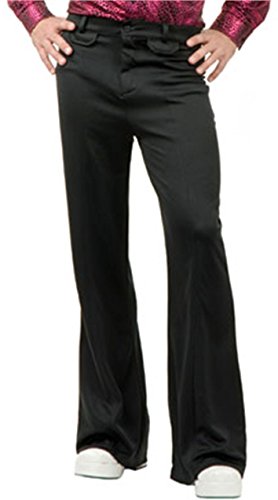 Black Deluxe Disco Pants Adult Size - Screamers Costumes