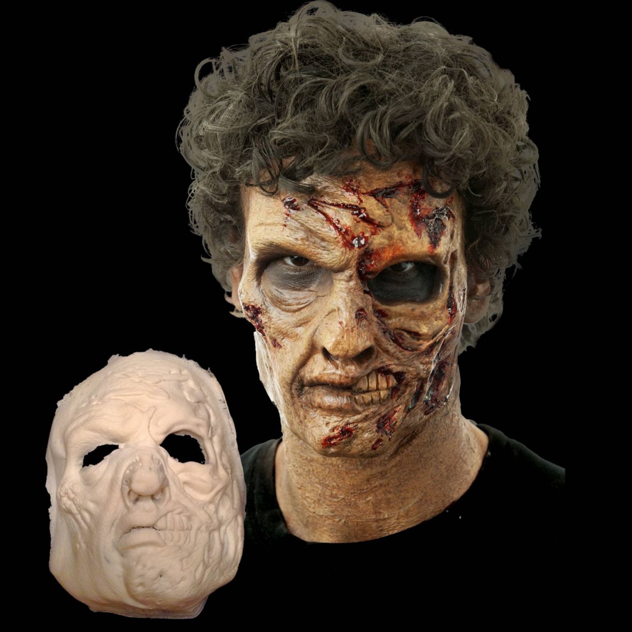 Exhumed Foam Latex Zombie Mask - Costumes