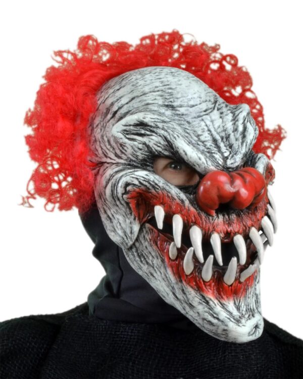 Last Laugh Evil Clown Latex Mask - Screamers Costumes