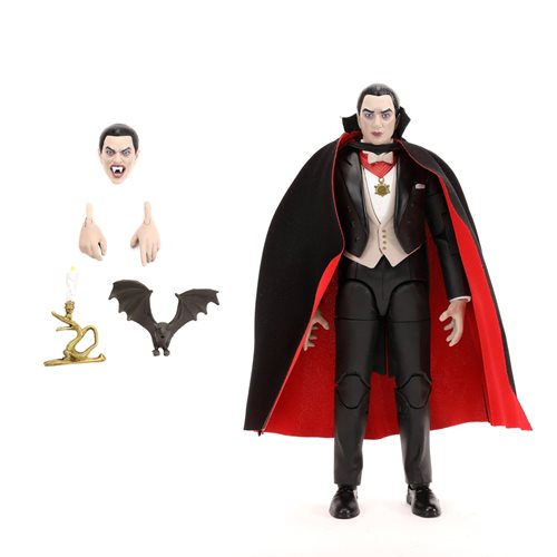 Universal Monsters Dracula 6-Inch Scale Action Figure - Screamers Costumes
