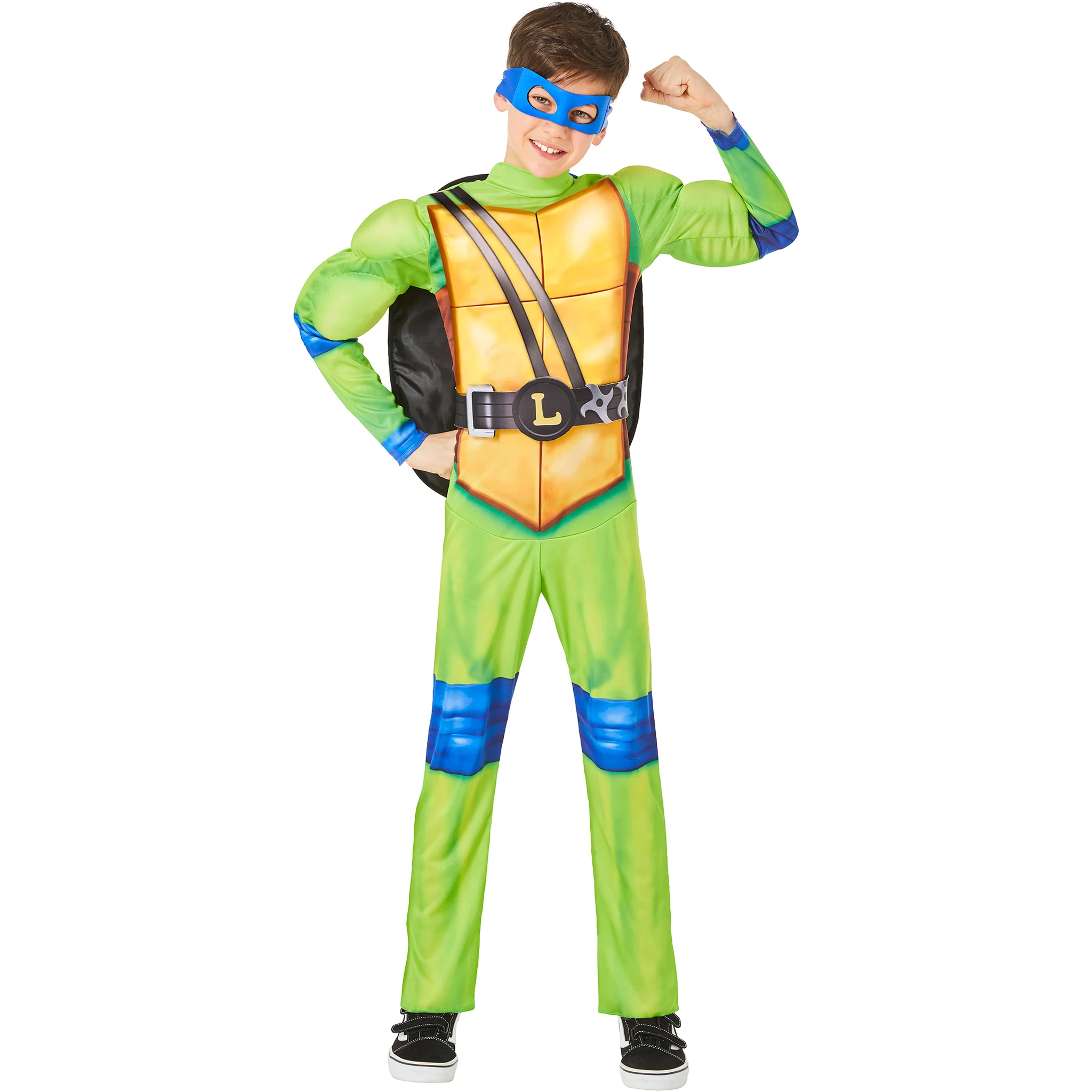 Teenage Mutant Ninja Turtles Mutant Mayhem Leo Leonardo Kids Costume ...