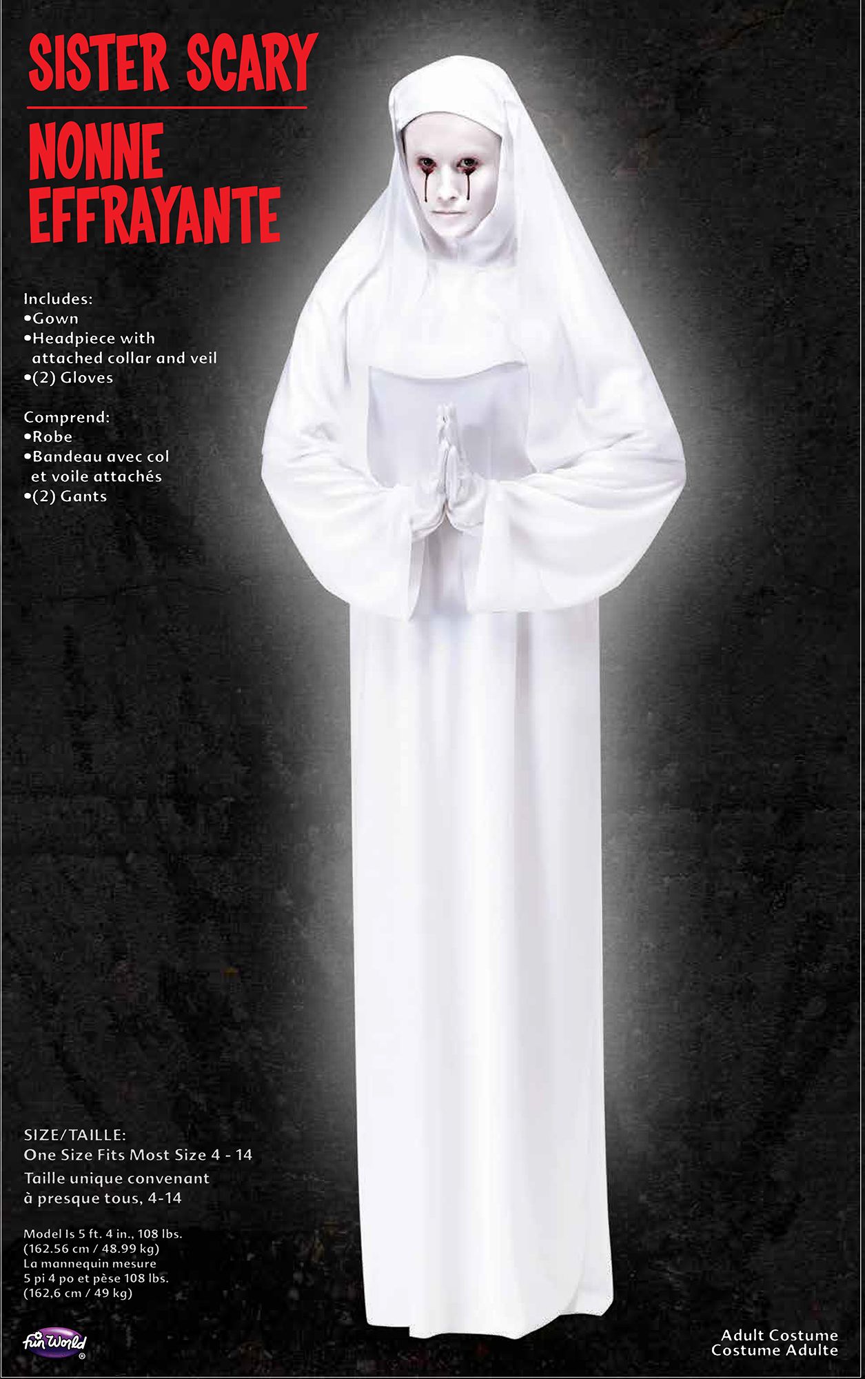 Sister Scary Adult Costume - Screamers Costumes